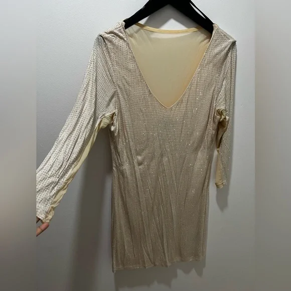 Bebe vintage diamond dress XL - Picture 1 of 7